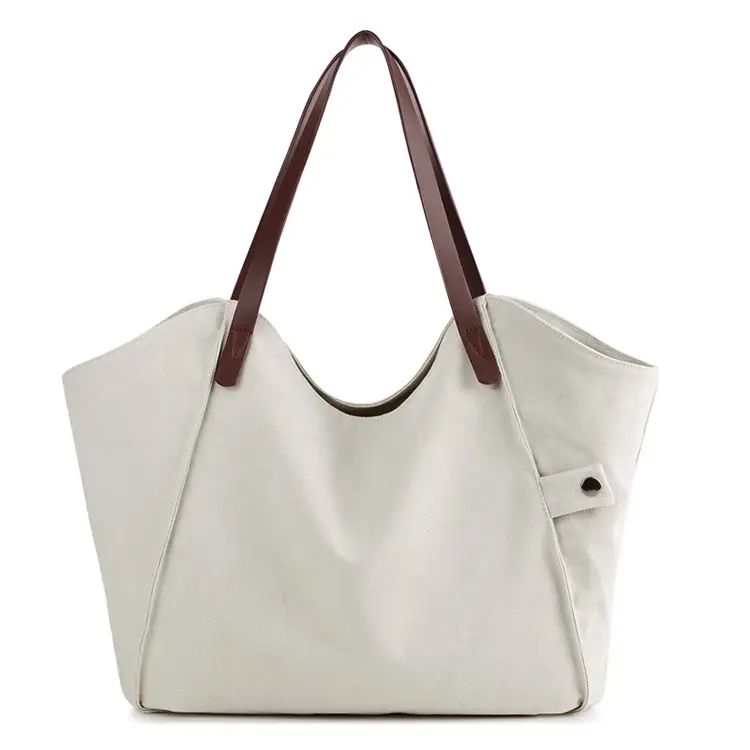 Stylish canvas tote bag storage capacity and interior Stylish canvas tote bag storage capacity and interior